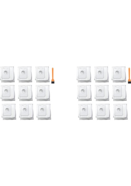 2 Takım Toz Torbaları Cecotec Conga 2290 Ultra Ev Elektrikli Süpürge Yedek Parça Kendiliğinden Boşalan Çanta Kutusu Değiştirme (Yurt Dışından)