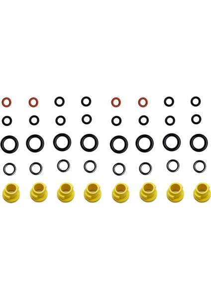 Karcher Lance Hortum Nozulu Yedek O-Ring Contası Için 2 Takım O-Ring 2.640-729.0 K2 K3 K4 Için Kauçuk O-Ring Basınçlı Yıkama Makinesi (Yurt Dışından)