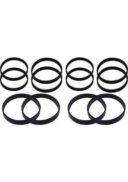 12 Adet Yedek Vakum Kayışı Seti Bissell Proheat 2x Revolution Pet Pro Temizleyici Modelleri 1986,1964,2007,2007P (Yurt Dışından)