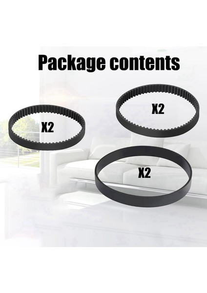 12 Adet Yedek Vakum Kayışı Seti Bissell Proheat 2x Revolution Pet Pro Temizleyici Modelleri 1986,1964,2007,2007P (Yurt Dışından) fiyatları