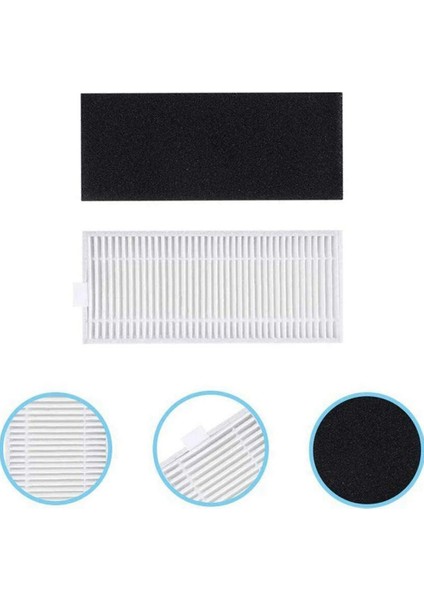Eufy Robovac 11S, Bagotte BG600, Imatine C800, Deenkee DK600 Toz Emme Robotu Için Filtre Ana Yan Fırçası (Yurt Dışından) modelleri