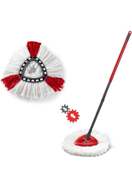 Vileda O-Cedar Döner Üçgen Paspas Kafası Aksesuarları Üçgen Pamuk Ipliği Kafa Paspas Yedek Kumaş (6 Adet) (Yurt Dışından) indirimleri