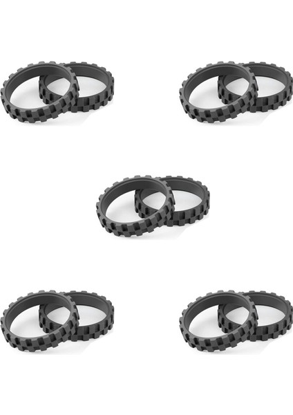 Irobot Roomba Tekerlekler Için 10 Adet Lastik 500 600 700 800 ve 900 Serisi Kaymaz, Mükemmel Yapışma ve Kolay Montaj (Yurt Dışından)