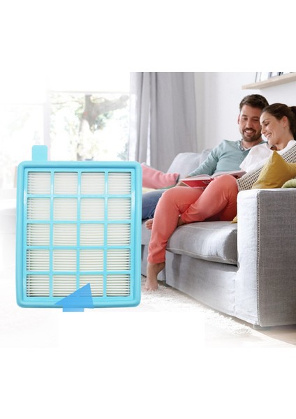 2x Hepa Filtreler Philips FC8470 FC8471 FC8472 FC8473 FC8474 FC8476 FC8477 Elektrikli Süpürge Aksesuarları Yedek Kiti (Yurt Dışından)