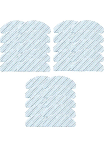 30 Adet Ecovacs Deebot Ozmo T8 Aivi T8 Max Robotlu Süpürge Tek Kullanımlık Güçlü Temizlik Bezi Paspas Bezi (Yurt Dışından)