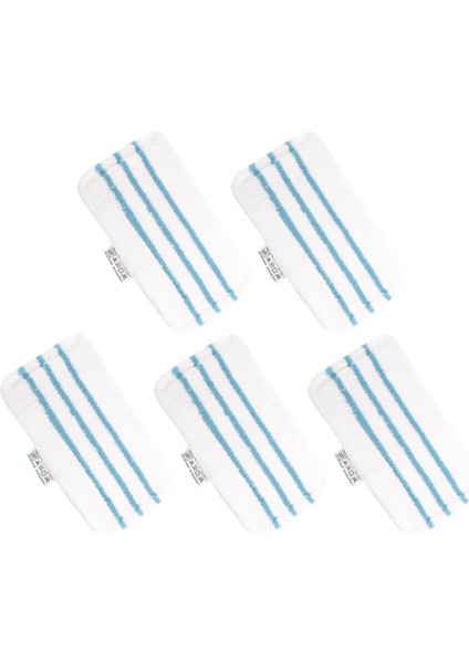 Black&decker Buharlı Paspas Yedek Kapağı Için 5'li Yıkanabilir Mikrofiber Ped Paketi FSM1616, FSM1630 ile Uyumlu (Yurt Dışından)