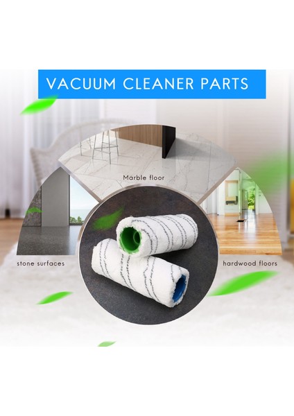 4 Adet Temizleyici Rulo Fırça Ana Fırça Karcher Fc3 FC3D Fc5 FC5D Akülü Elektrikli Süpürge Temizleme Fırçası (Yurt Dışından) fiyatları