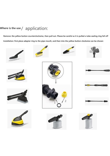 Karcher Lance Hortum Nozulu Yedek O-Ring Contası Için O-Ring 2.640-729.0 K2 K3 K4 K5 K6 K7 Için Kauçuk O-Ring Basınçlı Yıkama Makinesi (Yurt Dışından)