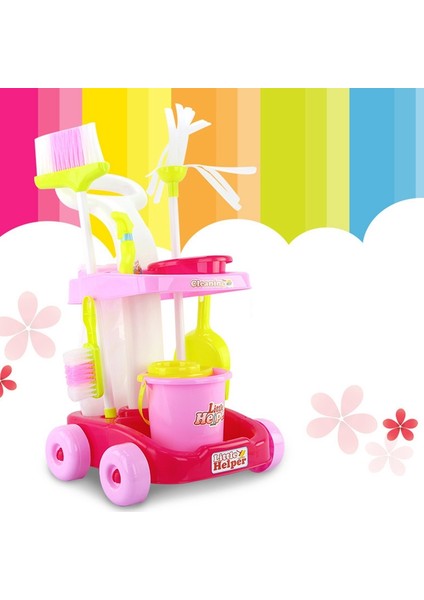 Yeni Yürümeye Başlayan Çocuklar Için Çocuklar Temizlik Seti Küçük Yardımcı Çocuk Oyuncak Oyna Pretend Temizlik Malzemeleri Seti Temizlik Oyuncak Oyun Seti (Yurt Dışından)