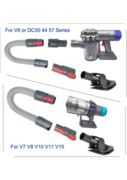 Vakum Eki Köpek Kedi Pet Yatak Fırçası Damat Aracı Için Uyumlu Dyson V15 V11 V10 V8 V7 V6 Elektrikli Süpürge Aksesuarları (Yurt Dışından) modelleri