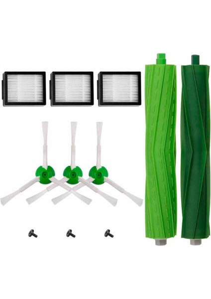 Irobot Roomba Serisi E5 E6 I7 I7+ Elektrikli Süpürge Parçaları Için 33X Yedek Fırçalar ve Filtre Kiti (Yurt Dışından) fiyatları