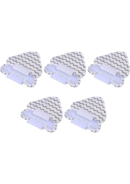 5 Adet Yıkanabilir Paspas Bezi Kapak Köpekbalığı S7000 S7001 T2 T21 U6002 Buharlı Paspas Mikrofiber Mop Kafa Pedi Paçavra Aksesuarları (Yurt Dışından)