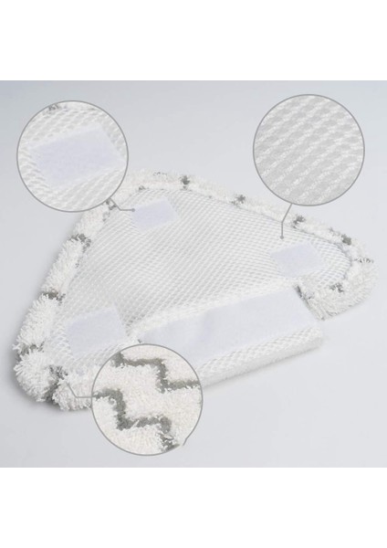 5 Adet Yıkanabilir Paspas Bezi Kapak Köpekbalığı S7000 S7001 T2 T21 U6002 Buharlı Paspas Mikrofiber Mop Kafa Pedi Paçavra Aksesuarları (Yurt Dışından) modelleri