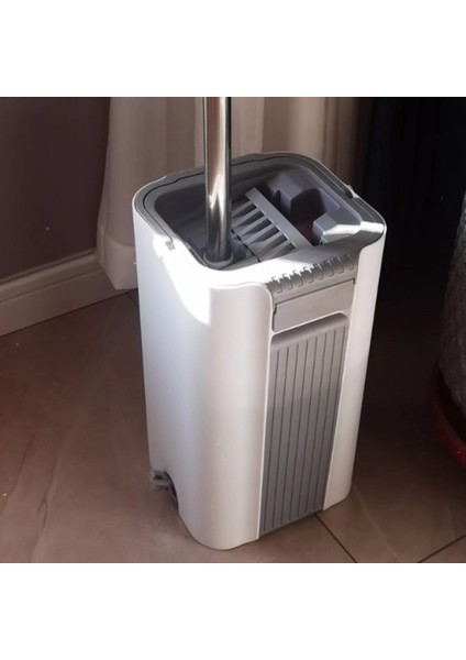 Zemin Paspas ve Kova Seti Düz Sıkma Mops Kovalar Mikrofiber Pedler Ev Parke Zemin Temizleme Esnek Moplar (Yurt Dışından) modelleri
