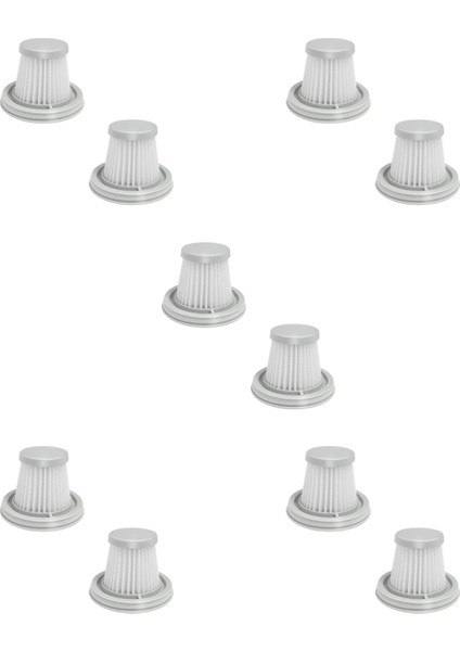 Xiaomi Mijia Için Uygun Kullanışlı Elektrikli Süpürge Aksesuarları Filtre Elemanları El Araba Mini Elektrikli Süpürge Filtresi, 10 Adet (Yurt Dışından)