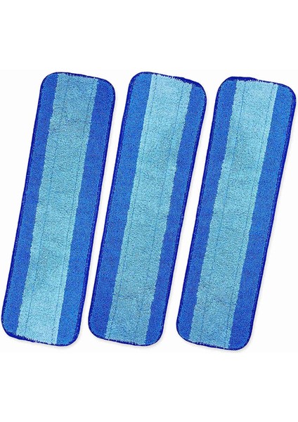 Sert Zemin Paspas Temizleyici Aksesuarları Için Yedek Paspas Pedleri, Mikrofiber Yeniden Kullanılabilir Paspas Zemin Pedi (Yurt Dışından)