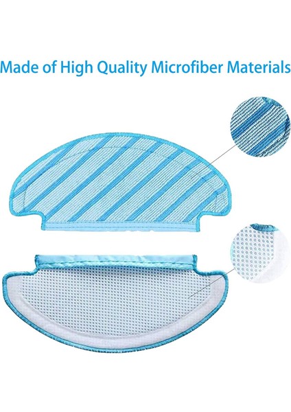 Temizleme Bezi Fırça Filtre Aksesuarları Ecovacs Deebot N8 Pro N8 Pro+ Elektrikli Süpürge Robotu Için Yedek Parça Seti (Yurt Dışından) fırsatları