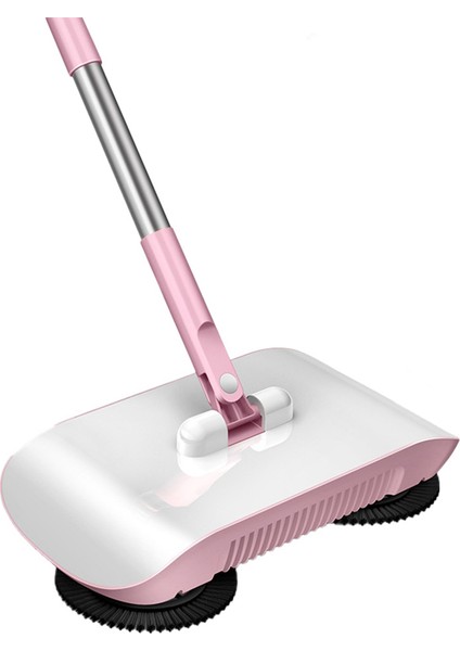 Arkasından Yürüyen Robotlu Süpürge Ev Temizliği Hepsi Bir Arada Makine Ev Süpürgesi 3'ü 1 Arada Yürüyen Temizleyici Pembe (Yurt Dışından)