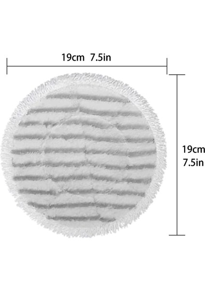 2 Adet Paspas Pedleri Yedek Köpekbalığı S7000 S7001 T2 T21 U6002 Buhar ve Fırçalama Hepsi Bir Arada Ovma Mops (Yurt Dışından) modelleri