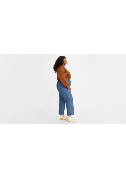 Ribcage Straight Kadın Jean Pantolon - Jazz Pop (Plus Size) fiyatları