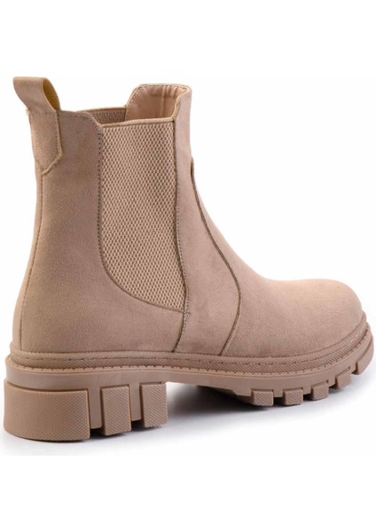 Bej Süet Kadın Bot & Bootie K02875070302 fırsatları