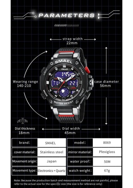 Dijital ve Analog Erkek Kol SAATİ924946