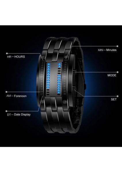LED Işıklı Tasarım Kol SAATI92276