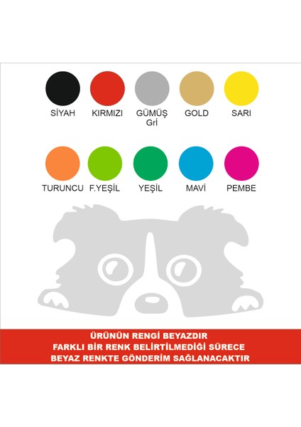 Yatan Köpek Sticker