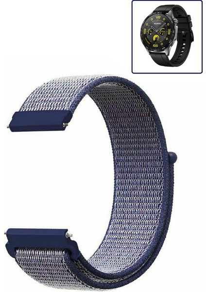 Huawei Watch Gt4 46MM Uyumlu Kordon Kumaş Desenli Cırt Cırtlı Spor Kayış fiyatları