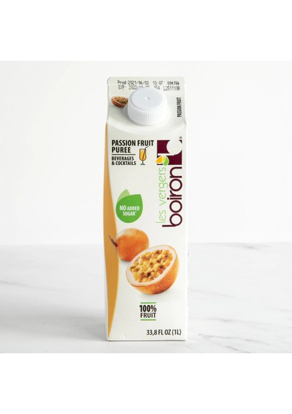 Passion Fruit Püresi, Şeker Ilavesiz, Gdo'suz, Koruyucu Madde Yok, Vegan