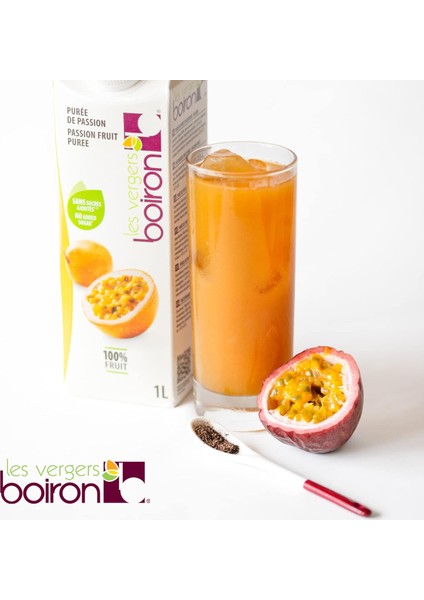 Passion Fruit Püresi, Şeker Ilavesiz, Gdo'suz, Koruyucu Madde Yok, Vegan fiyatları