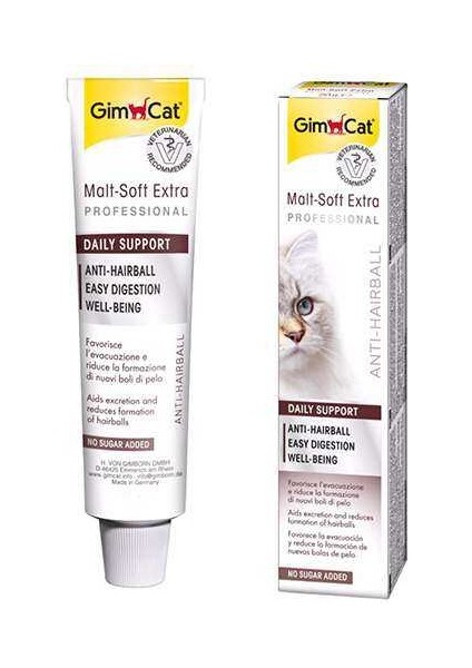 Malt Soft Extra Tüy Yumağı Önleyici Kedi Macunu 100 gr
