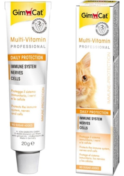 Multi Vitamin Paste 12 Vitaminli Kedi Malt Macunu 20 gr