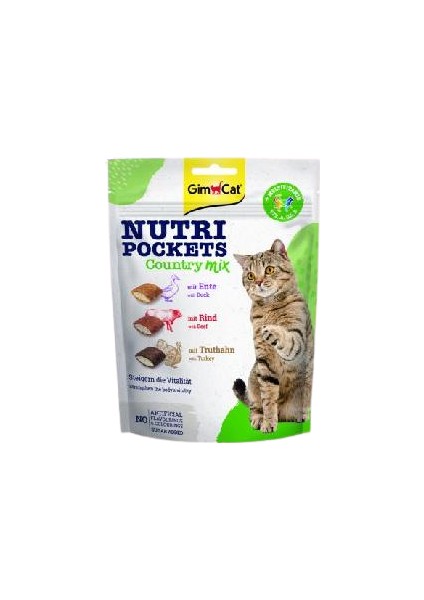 Nutripockets Kedi Ödülü Country Mix 150 gr fırsatları