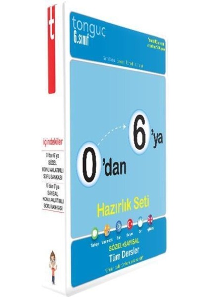 0'dan 6'ya Konu Anlatımlı Soru Bankası Seti