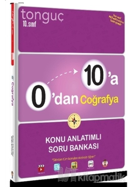 10. Sınıf 0'dan 10'a Coğrafya Konu Anlatımlı Soru