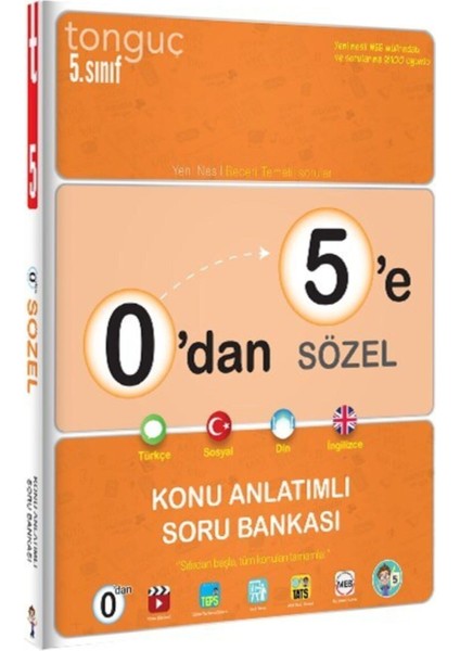 5. Sınıf 0’dan 5’e Sözel Konu Anlatımlı Soru Bankası