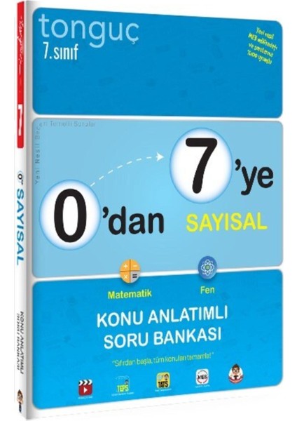 7. Sınıf 0’dan 7’ye Sayısal Konu Anlatımlı Soru Bankası