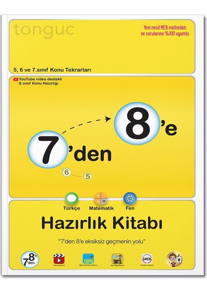 7'den 8'e Hazırlık Kitabı