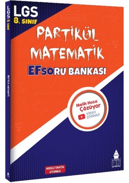 8. Sınıf LGS Partikül Matematik Efso ve Yeni Nesil Soru Bankası 2 Kitap
