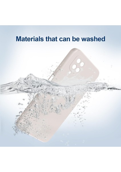 Samsung Galaxy A12 Için Ince Yumuşak Likit Silikon Tampon Telefon Kılıfı - Beyaz (Yurt Dışından) indirimleri