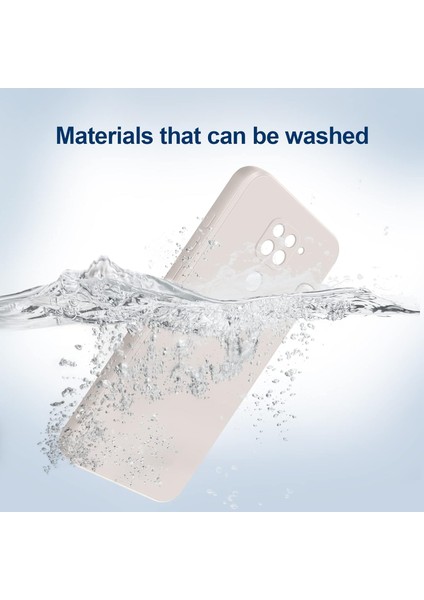 Xiaomi Redmi Note 9 Için Ince Yumuşak Likit Silikon Tampon Telefon Kılıfı - Beyaz (Yurt Dışından) indirimleri