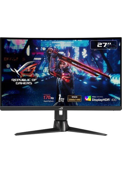 Rog Strix XG27AQV 27 inç 170Hz 1ms WQHD Adaptive Sync Fast IPS Gaming Monitör