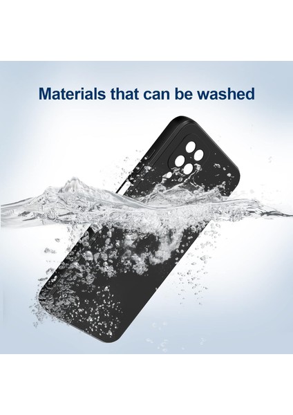 Samsung Galaxy A12 Için Ince Yumuşak Likit Silikon Tampon Telefon Kılıfı - Siyah (Yurt Dışından) indirimleri