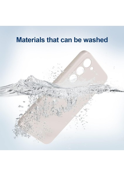 Samsung Galaxy S23 Için Ince Yumuşak Likit Silikon Tampon Telefon Kılıfı - Beyaz (Yurt Dışından) indirimleri