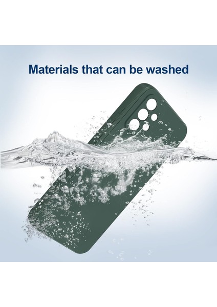 Samsung Galaxy A53 5g Için Ince Yumuşak Likit Silikon Tampon Telefon Kılıfı - Gece Yeşili (Yurt Dışından) indirimleri