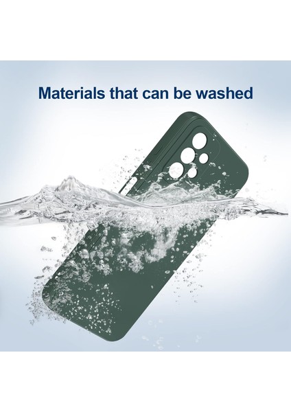 Samsung Galaxy A23 5g/4g Için Ince Yumuşak Likit Silikon Tampon Telefon Kılıfı - Gece Yeşili (Yurt Dışından) indirimleri