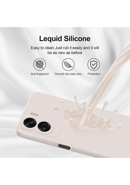 Honor 90 Lite Için Ince Yumuşak Likit Silikon Tampon Telefon Kılıfı - Beyaz (Yurt Dışından) fırsatları