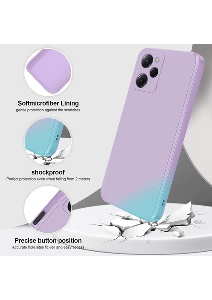 Xiaomi Poco X5 Pro Için Ince Yumuşak Likit Silikon Tampon Telefon Kılıfı - Mor (Yurt Dışından) fiyatları