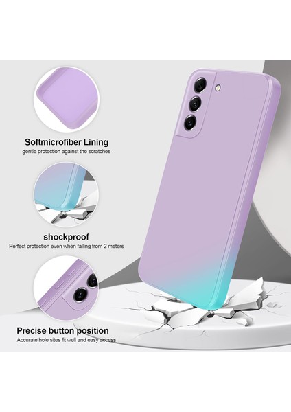 Samsung Galaxy S21 Fe 5g Için Ince Yumuşak Likit Silikon Tampon Telefon Kılıfı - Mor (Yurt Dışından) fiyatları